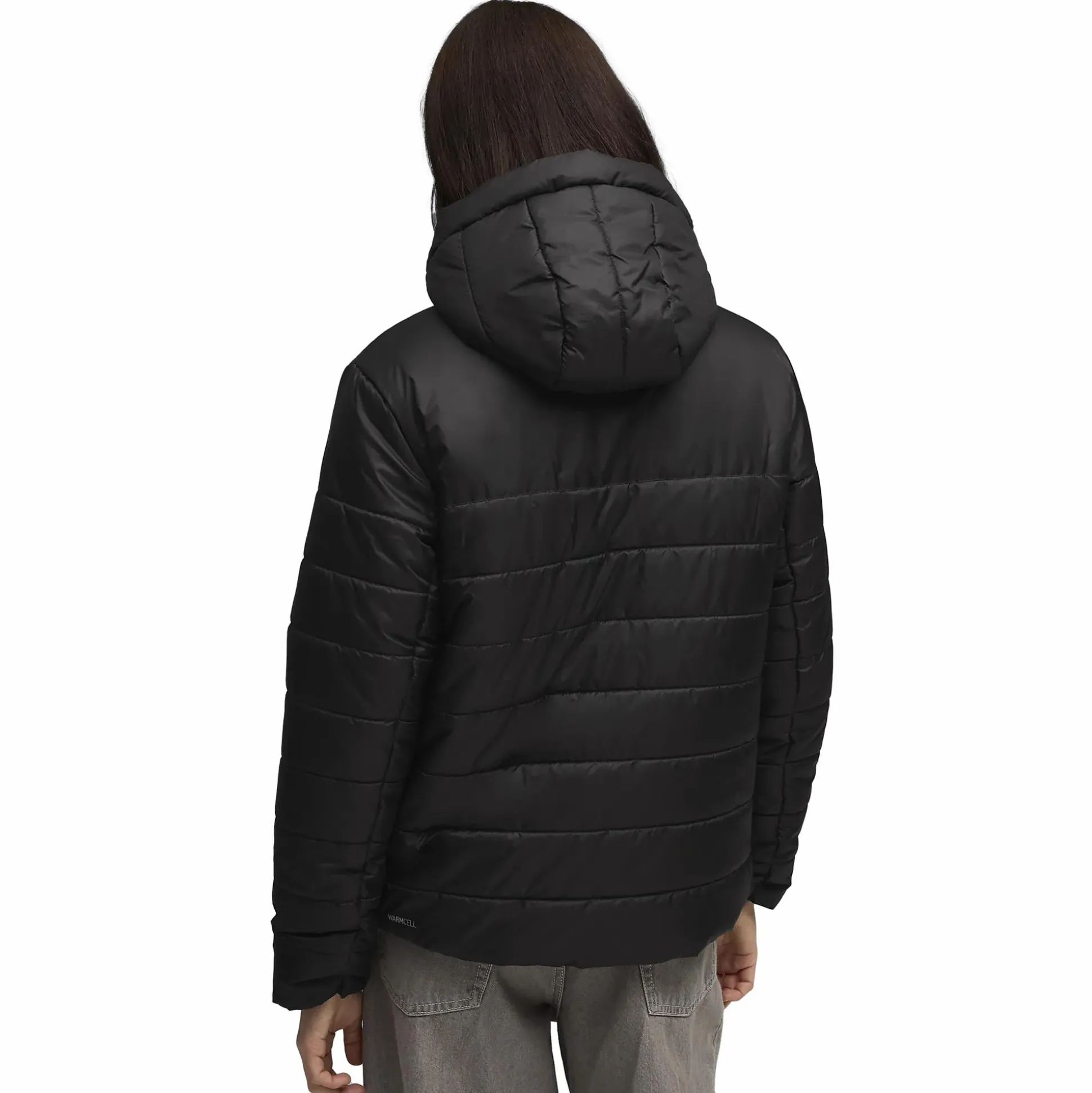ess hooded padded jacket w