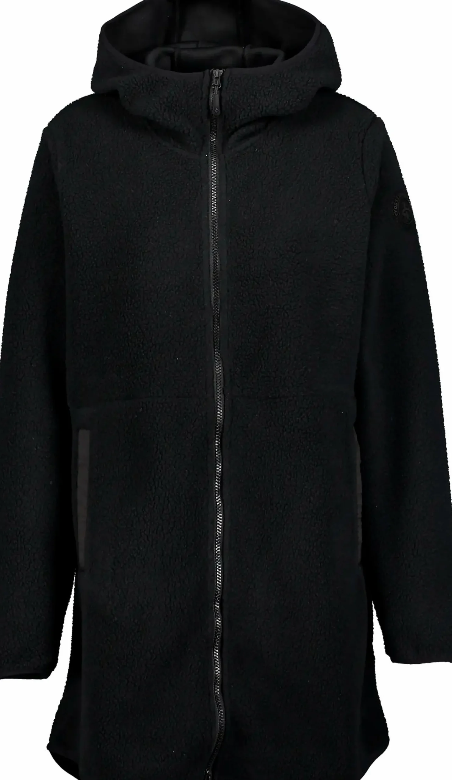 long pile hood, pitkä fleecetakki, naisten