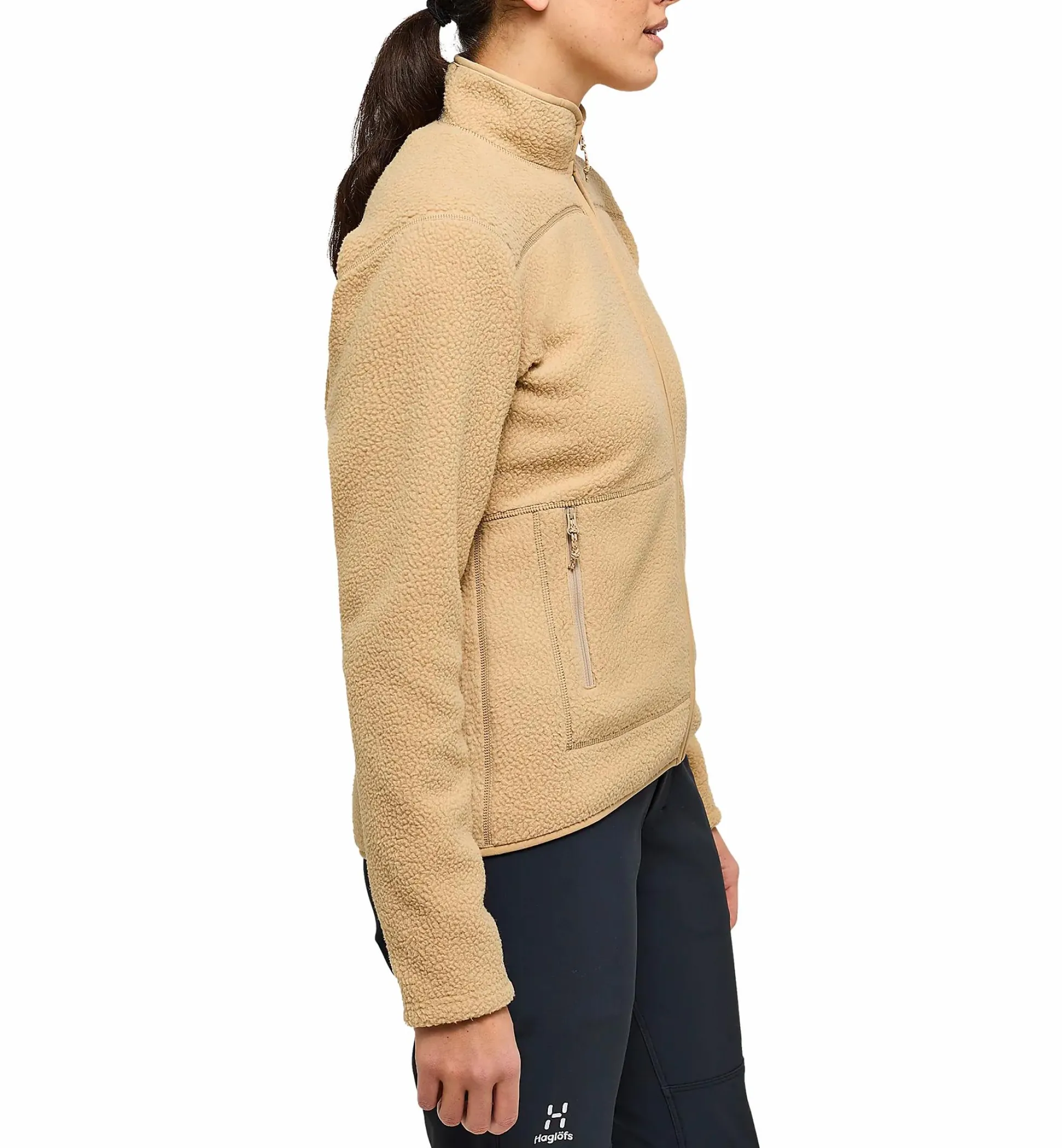 mossa pile jacket women
