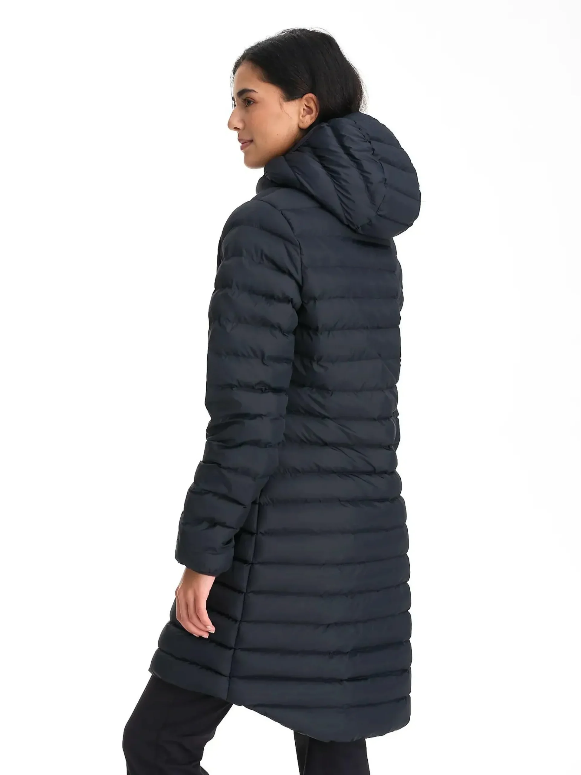 padded liner coat w