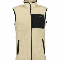 pile zip vest m