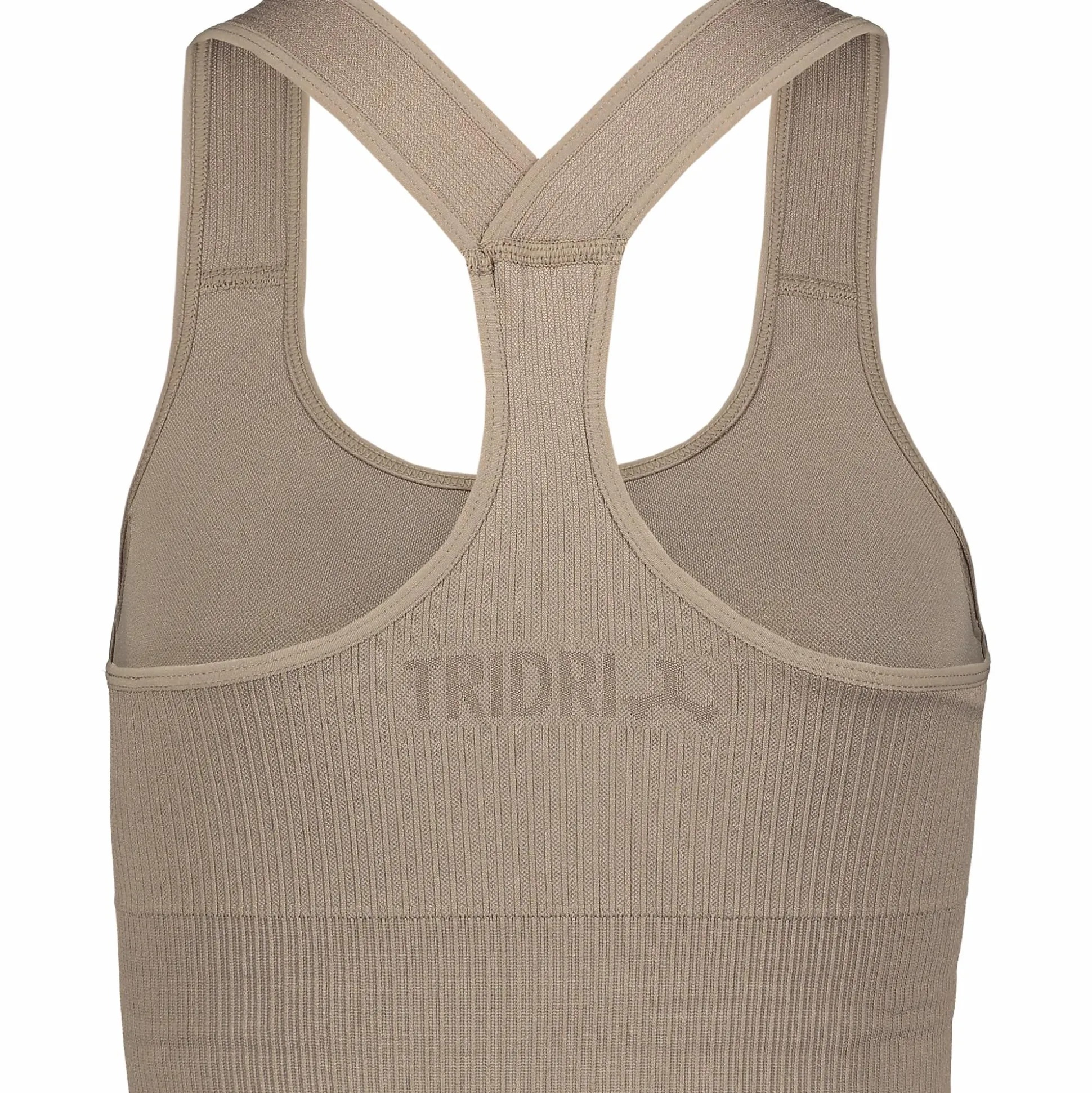ribbed seamless bra w