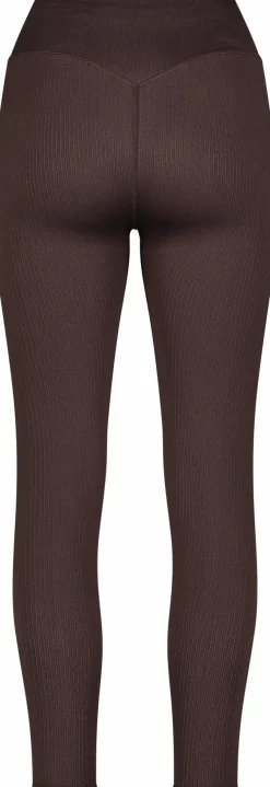 ribbed seamless tights w