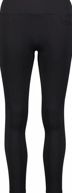ribbed seamless tights w