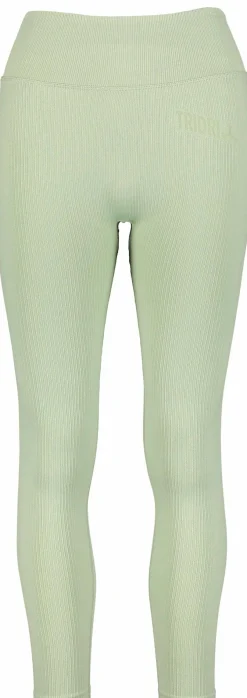 ribbed seamless tights w