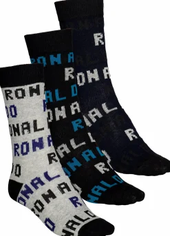 ronaldo socks 3p jr