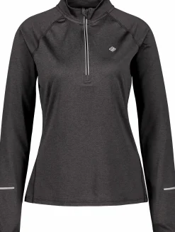 run half zip, pitkähihainen treenipaita, naisten