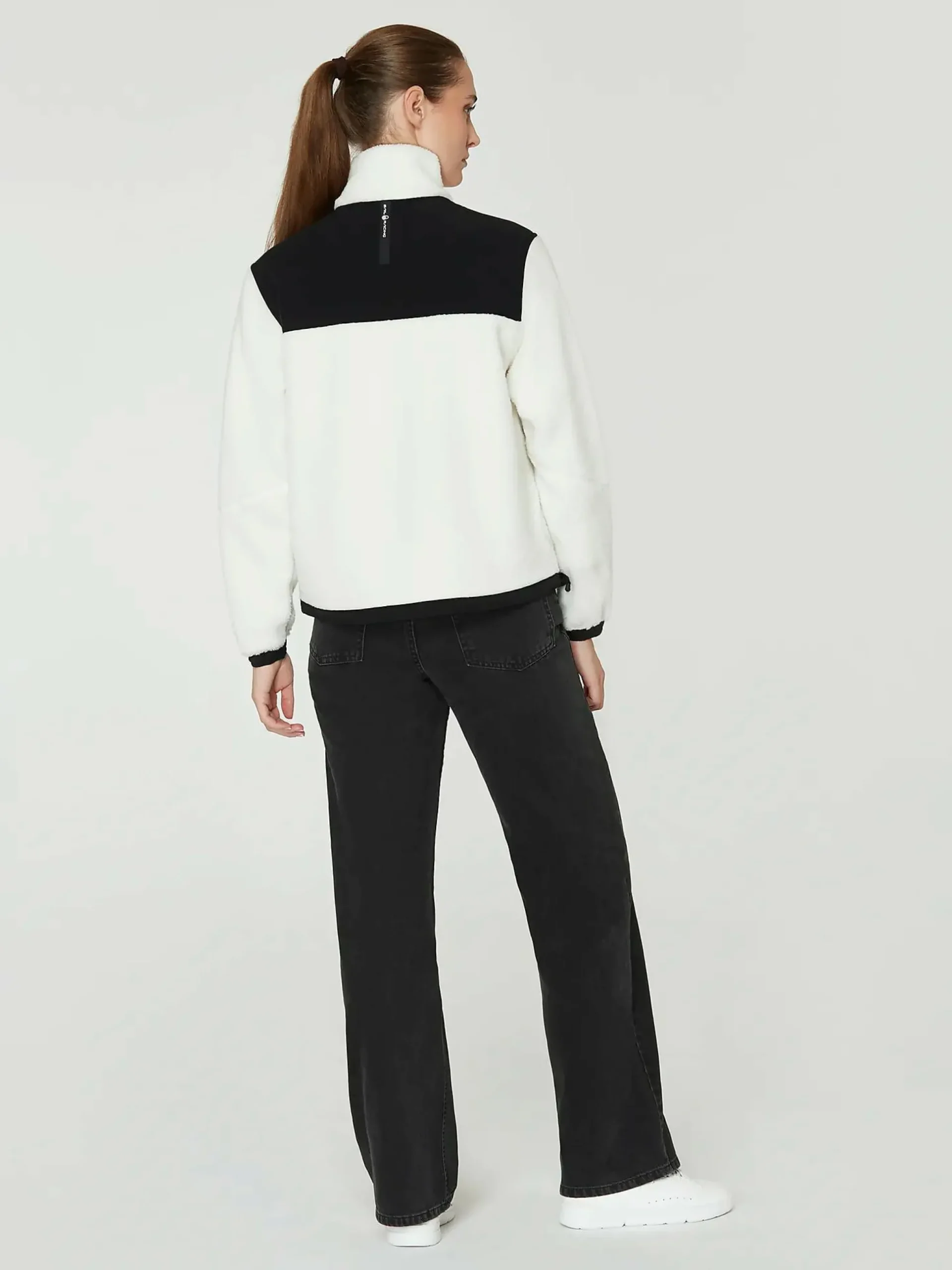 w gale pile half zip