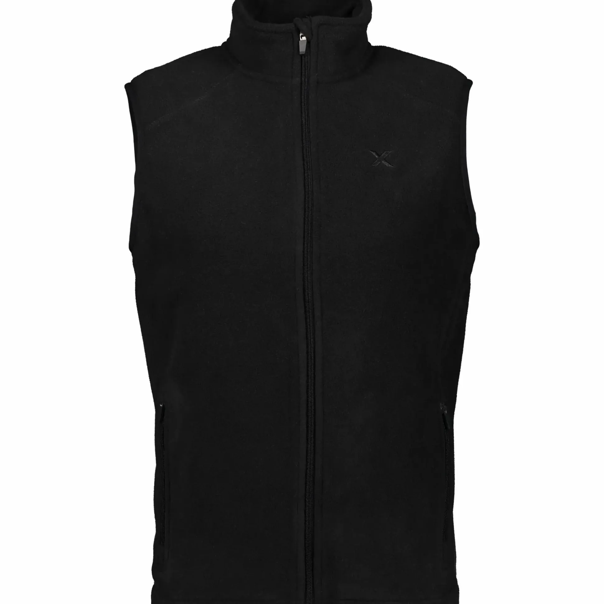 zip fleece vest m